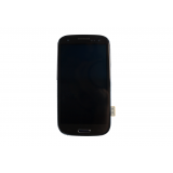Дисплей (экран) в сборе с тачскрином для Samsung Galaxy S3 GT-I9300 голубой с рамкой (Premium LCD)
