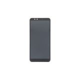 Дисплей (экран) в сборе с тачскрином для Huawei Y9 (2018) черный с рамкой