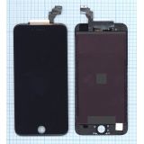 Дисплей (экран) в сборе с тачскрином для iPhone 6 Plus (Foxconn) черный