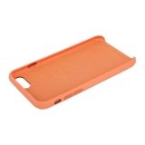 Защитная крышка для iPhone 8/7 Leather Сase кожаная (бледно-розовая, коробка)