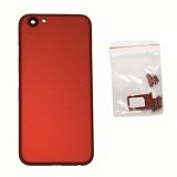 Задняя крышка аккумулятора для iPhone 6 в стиле iPhone 7 (красный)