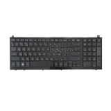 Клавиатура для ноутбука HP Probook 4520S, 4525s черная, с рамкой, с креплениями, плоский Enter