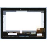Дисплей (экран) в сборе с тачскрином для Asus Transformer TF300 ревизия G01 (матрица HSD101PWW1 A00 rev: 4) черный