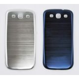 Защитная крышка для Samsung i9300 Galaxy S III металл, серебро