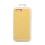 Силиконовый чехол для iPhone 8 Plus/7 Plus Silicone Case (желтый, блистер) 4