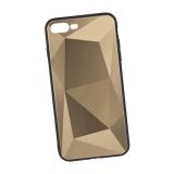 Защитная крышка "LP" для iPhone 7 Plus/8 Plus "Diamond Glass Case" (золотой бриллиант/коробка)