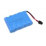 Аккумулятор для радиоуправляемой модели Ni-Cd 6V 1400 mAh AA Flatpck разъем SM