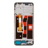 Дисплей (экран) в сборе с тачскрином для Oppo A55 4G (CPH2325) черный с рамкой (Premium LCD)