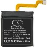 Аккумуляторная батарея (аккумулятор) CS-HGT240SH для Huawei GT2 Pro 450mah (CameronSino)