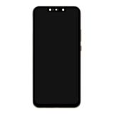 Дисплей (экран) в сборе с тачскрином для Huawei Mate 20 Lite (SNE-LX1) черный с рамкой (Premium LCD)