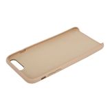 Защитная крышка для iPhone 8 Plus/7 Plus Leather Сase кожаная (золотая, коробка)