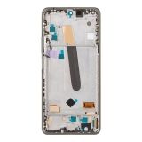 Дисплей (экран) в сборе с тачскрином для Xiaomi POCO F3, Mi 11i черный с рамкой  (Premium LCD)