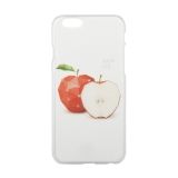 Защитная крышка MACUUS Яблоко красное для iPhone 6, 6s белая, коробка