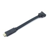 Переходник с кабелем HDMI на VGA цветной 230 мм