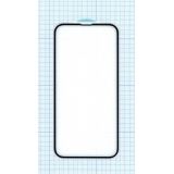 Защитное стекло 6D для Apple iPhone 13 Pro черное