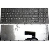 Клавиатура для ноутбука Sony Vaio VPC-EE series черная с черной рамкой