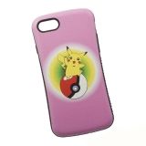 Защитная крышка Pokemon Go для Apple iPhone 7 розовая