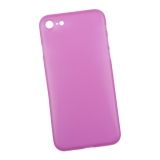 Защитная крышка 0,4 мм для Apple iPhone 7 розовая, матовая