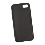 Защитная крышка Leather TPU Case для Apple iPhone 7 черная