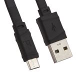 USB кабель HOCO X5 Bamboo Micro Charging Cable L=1M черный