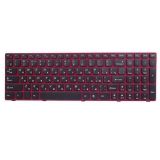 Клавиатура для ноутбука Lenovo IdeaPad G580 G585 G780 черная с красной рамкой