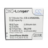 Аккумулятор CameronSino CS-LVS820SL для Lenovo A656 A658T A750e A766 A770E S650 S658t S820 3.8V 2000mAh