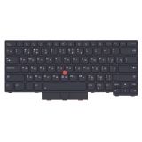 Клавиатура для ноутбука Lenovo ThinkPad L14 gen 1/2 черная с подсветкой и трекпоинтом