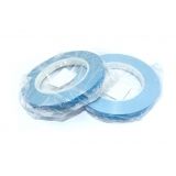 Синий двусторонний термоскотч 12 мм, 50 м (комплект – 2 шт)