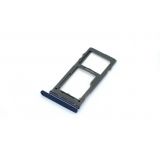 Держатель (лоток) SIM карты для Samsung Galaxy S9 (G960F) синий