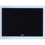 Дисплей (экран) в сборе с тачскрином для Lenovo Tab 4 TB-X704 черный