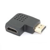 Удлинитель HDMI папа-мама (угловой вправо)