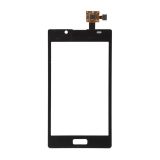 Сенсорное стекло (тачскрин) для LG Optimus L7 P700 черный AAA