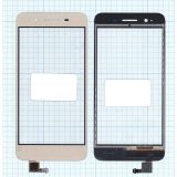 Сенсорное стекло (тачскрин) для Huawei GR3 золотой