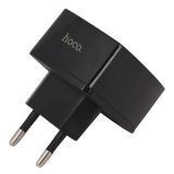Блок питания (сетевой адаптер) HOCO C26 с 1 USB портом с функцией QuickCharge 3.0 черный