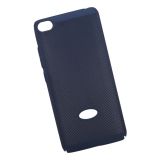 Защитная крышка для Xiaomi Mi 5S"LP" Сетка Soft Touch (темно синяя) европакет
