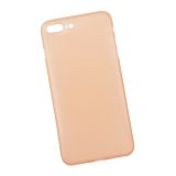 Защитная крышка для Apple iPhone 7 Plus матовый пластик 0,4 мм, оранжевая