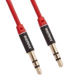 Аудиокабель REMAX 3,5 мм. AUX Jack Cable L100 1 метр красный