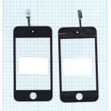 Сенсорное стекло (тачскрин) для Apple iPod touch 4 черный