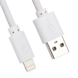 USB кабель для Apple iPhone, iPad, iPod 8 pin 3 метра белый коробка LP