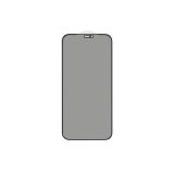 Защитное стекло 3D PRIVACY для iPhone 12 Pro Max (черное) (VIXION)