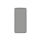 Защитное стекло 3D PRIVACY для iPhone XS MAX, 11 Pro Max (черное) (VIXION)