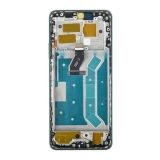 Дисплей (экран) в сборе с тачскрином для Huawei Nova 12i (CTR-L81) зеленый с рамкой (Premium LCD)