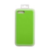 Силиконовый чехол для iPhone 8 Plus/7 Plus Silicone Case (салатовый, блистер) 31