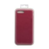 Силиконовый чехол для iPhone 8 Plus/7 Plus Silicone Case (темно-розовый, блистер) 54
