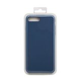 Силиконовый чехол для iPhone 8 Plus/7 Plus Silicone Case (темно-синий, блистер) 20