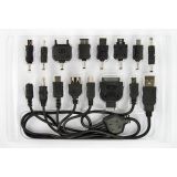 Универсальный блок питания (сетевой адаптер) USB Multi Charge Cable (14 разъемов) (CG-018)