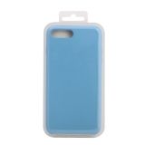 Силиконовый чехол для iPhone 8 Plus, 7 Plus "Silicone Case" (голубой) 
