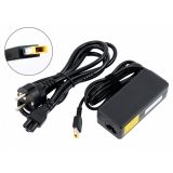 Блок питания VIXION для ноутбука Lenovo 20V 3,25A 65W плоский разъем, черный, с сетевым кабелем