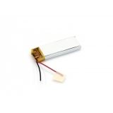 Аккумулятор универсальный 6x12x40 мм 3.8V 240mAh Li-Pol (2 Pin)