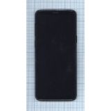 Дисплей (экран) в сборе с тачскрином для Samsung Galaxy S9 SM-G960F черный
